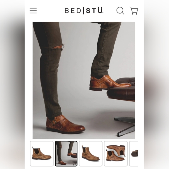 Bed:Stu Michelangelo Men's Boots. Size 10.5 - Picture 9 of 10